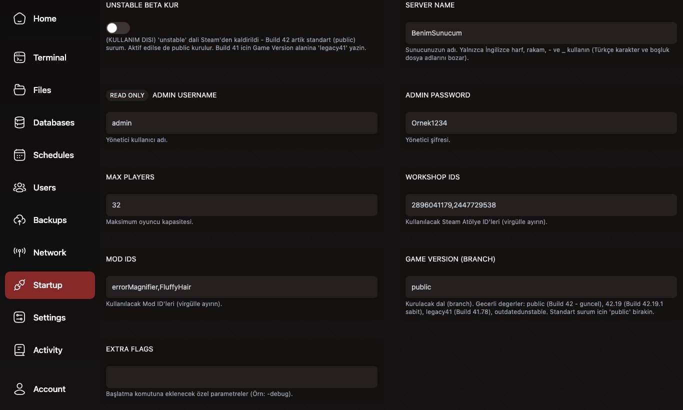 Project Zomboid Sunucu Açılmıyor veya Modlar Yüklenmiyor: Türkçe Karakter ve Mod ID Hataları
