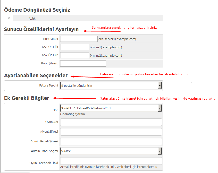 AnkSOFT Sunucu Özellikleri Ayarlama AnkSOFT Sunucu Özellikleri Ayarlama